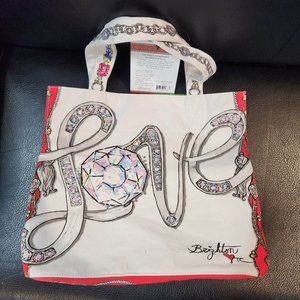 Brighton canvas "All that glitters" tote.